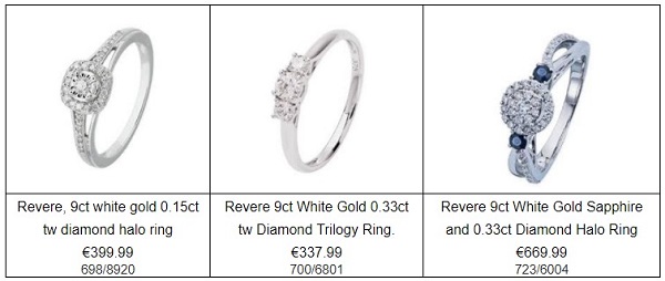 Argos prepares for a 50 surge in Christmas Eve engagement ring sales